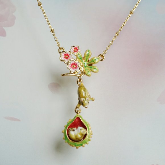 NWT cute Bill skinner mouse necklace - Picture 9 of 12